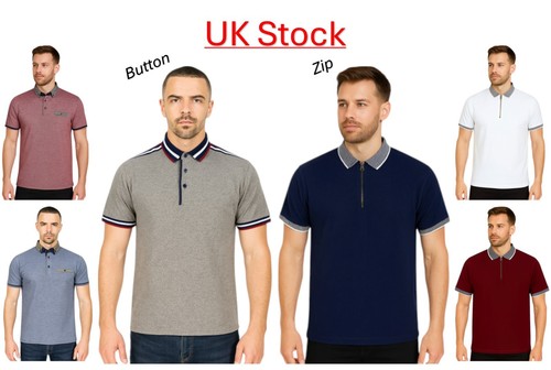 Mens polo shirt - shirt, short