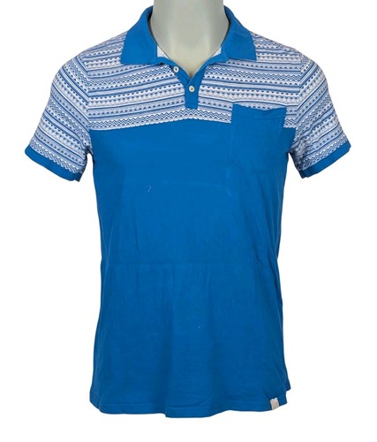 Mens fabric polo shirt large - fabric, l