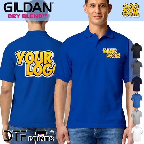 Personalised gildan polo - polo, shirt