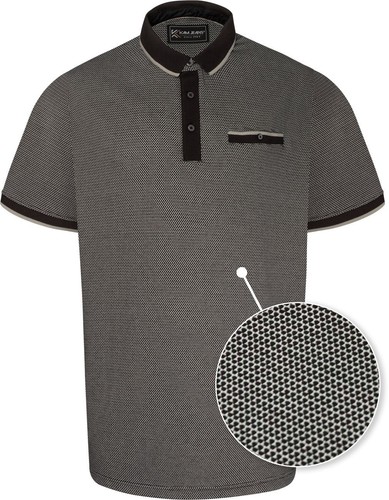 Kam short sleeve raised dobby - kam,