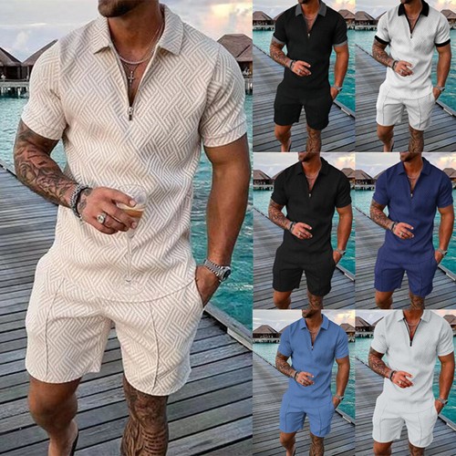 Mens piece set polo - 2-piece, outfit