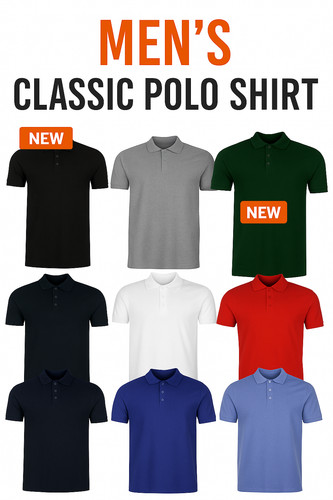 Men plain polo - men's, shirt