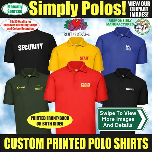 Custom printed polo shirt - polo,