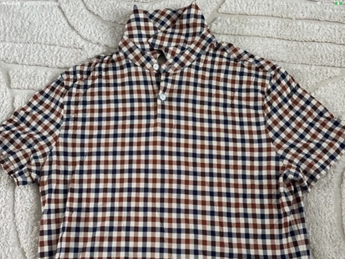 Aquascutum check polo - aquascutum,