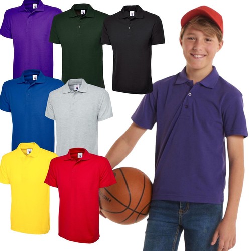 Kids plain polo - kids,