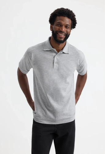 Men heavyweight polo shirts - heavyweight,